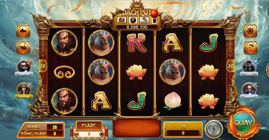 Slot Nổ Hũ - Danh Mục Cực Hot Tại Cổng Game TDTC 9 8US.VN Tây Du Ký là top game Nổ Hũ không thể bỏ qua